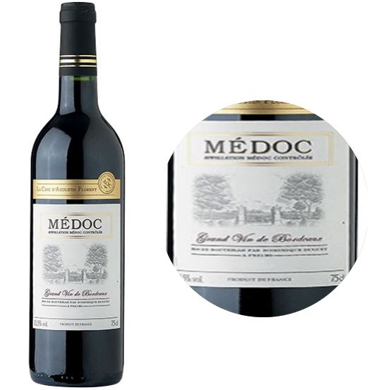 Selection A. Florent Cabernet Sauvignon Medoc Red Wine -  37.5Cl