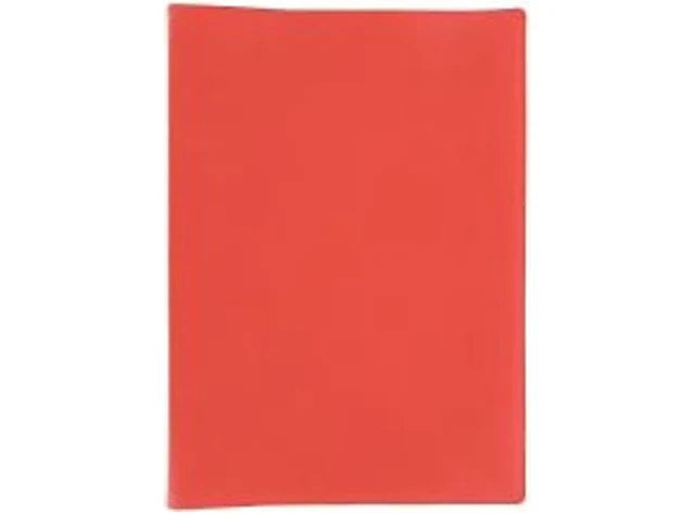 Red Clear Book A4 - 30 Pockets