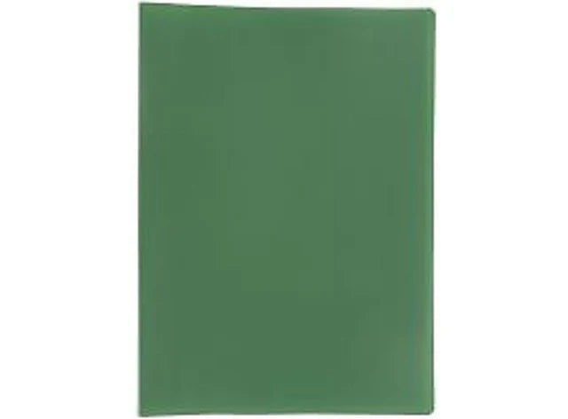 Green Clear Book A4 - 30 Pockets