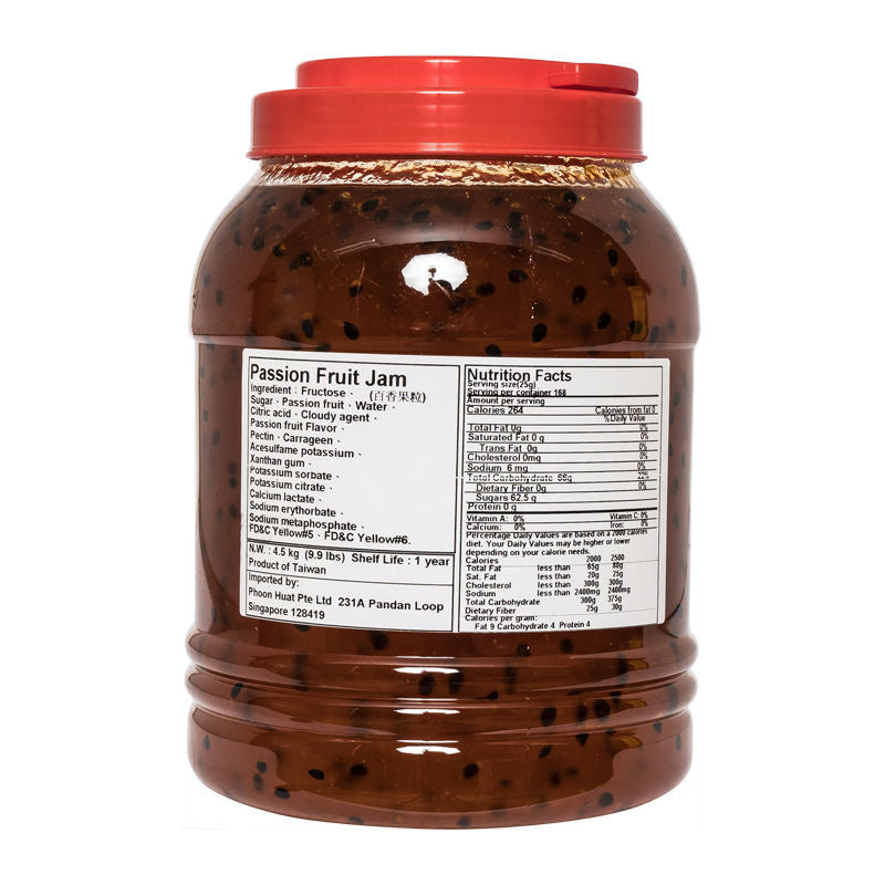 Redman Passionfruit Jam With Seeds  - .5Kg