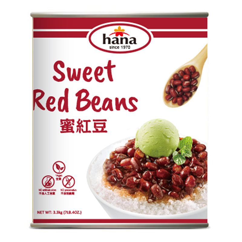 Hana Red Bean In Honey Syrup  - .3Kg