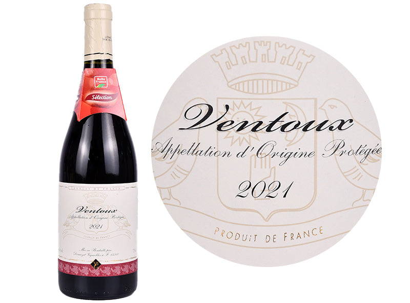 Les Vignerons De Canteperdrix Red Wine Coteaux Du Ventoux 2021  - 75Cl