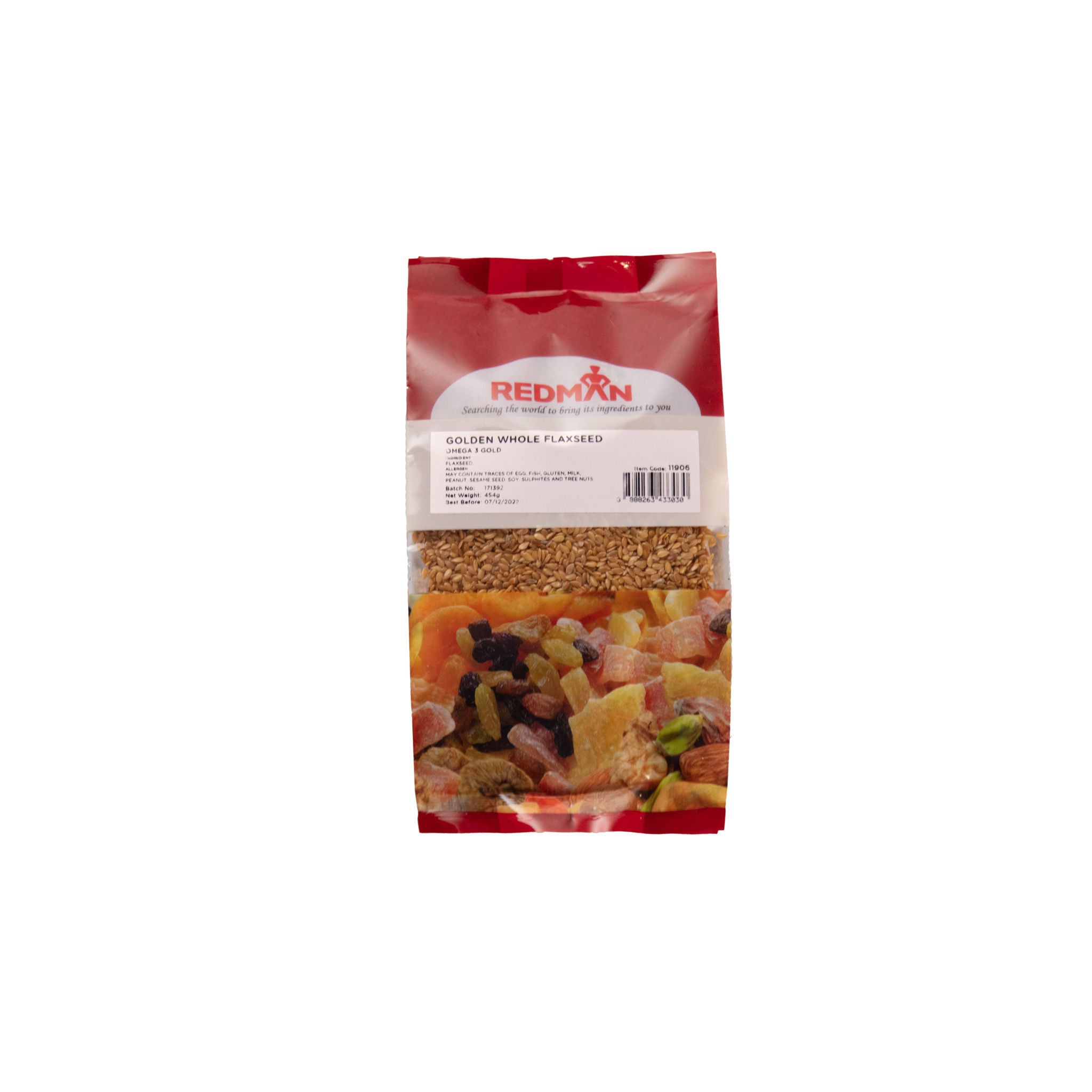 Redman Golden Whole Flaxseed - 454 G
