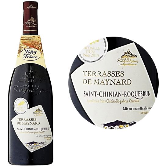 Terrasses De Maynard Syrah Saint Chinian Red Wine  - 75Cl