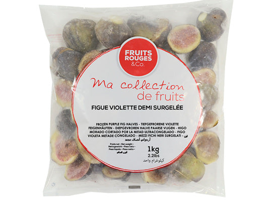 Fruits Rouges Co Purple Fig Halves  -  1Kg