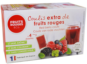 Fruits Rouges 330ml Fruits Rouges Co Red Berry Puree - 50 G