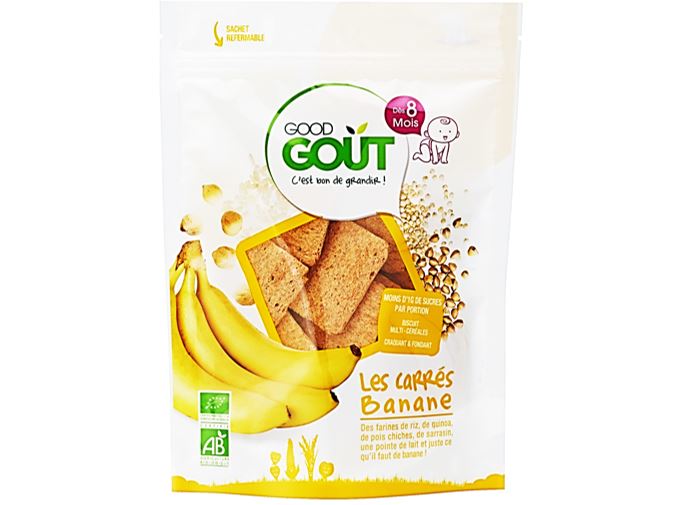 Good Gout Banana Squares  -  50 G