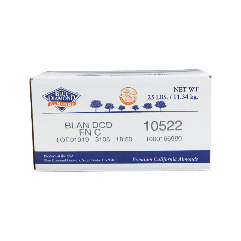 BLUE DIAMOND Nut Almond Grd Blanched 25Lbs - 1 Pc