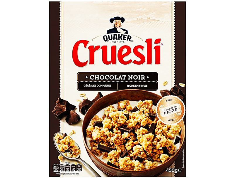 Quaker Dark Choc Cruesli  - 450 G
