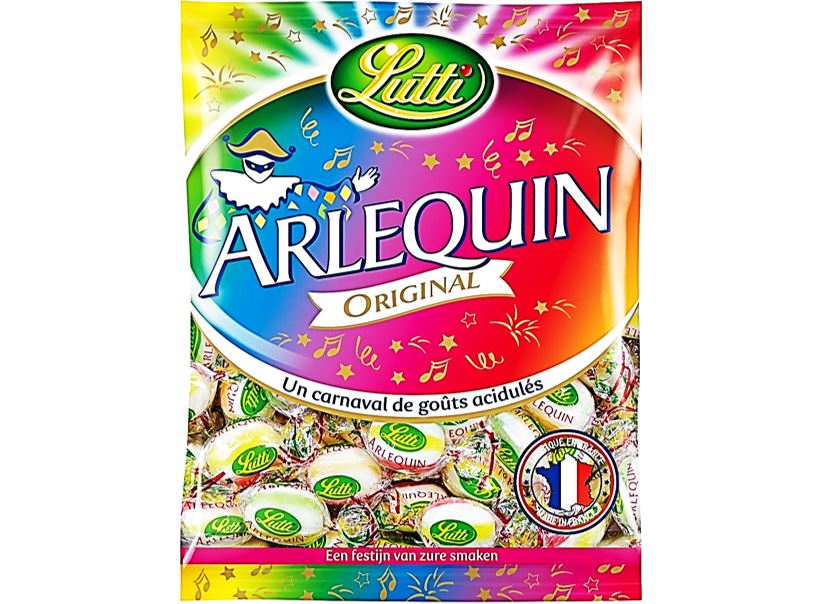 Lutti Harlequin Sweets  - 150 G