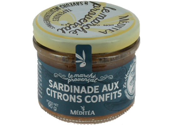 Le Marche Provencal Sardine Speciality With Candied Lemon  -  90 G