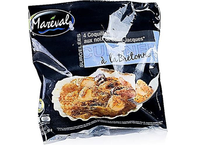 Mareval Scallops Brittany Style  -  90 G