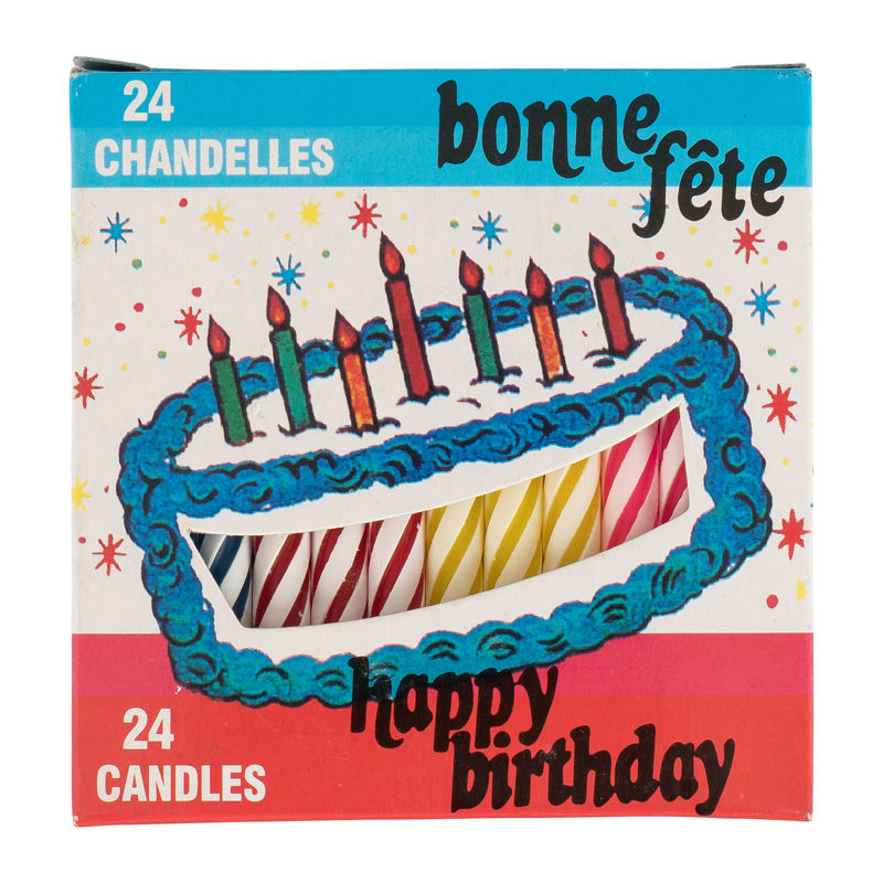 Redman Birthday Candle 2.5  - 4Pcs