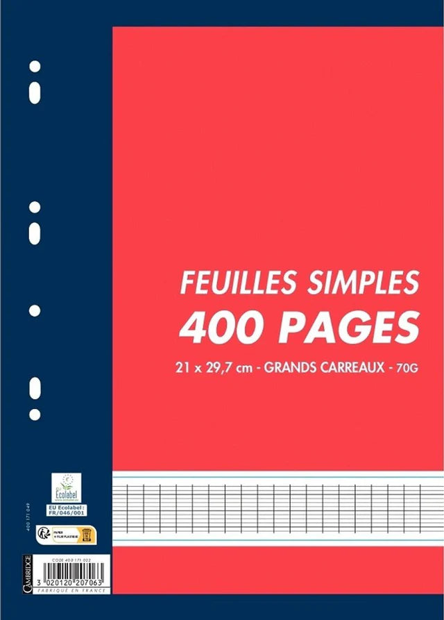 Hamelin 200 Punched Sheets A4  - 70 G