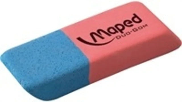 Maped Small Duo-Coloured Eraser  - 1 Pc