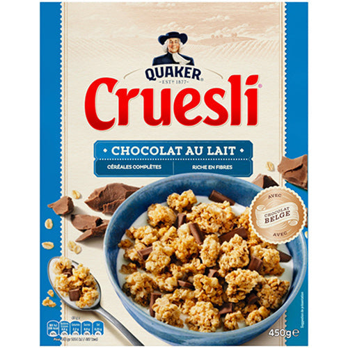 Quaker Cruesli Milk Choc Cereal  - 450 G