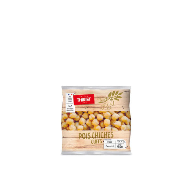 Thiriet Cooked Chickpeas - 450 g (3 Portions)