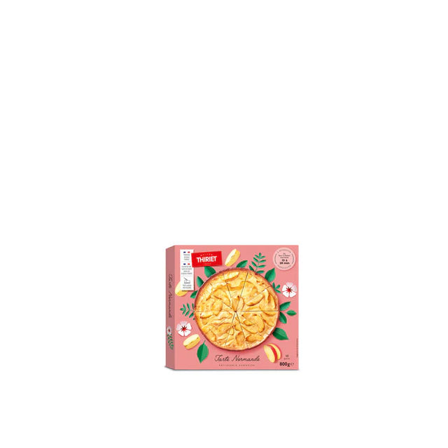 Thiriet Normandy Tart - 800 g (10 Portions)