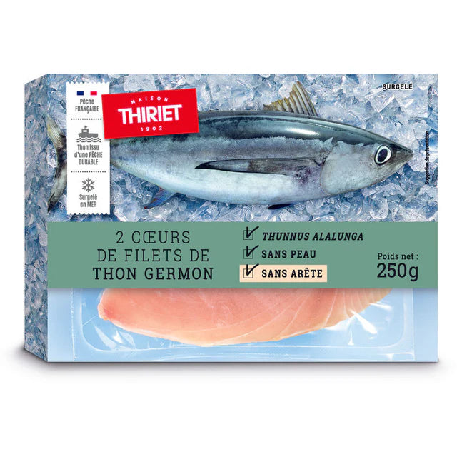 Thiriet Albacore Tuna Heart Fillets Eco Fishing  - 250 G