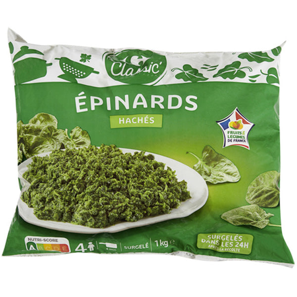 Carrefour Chopped Spinach  -  1Kg