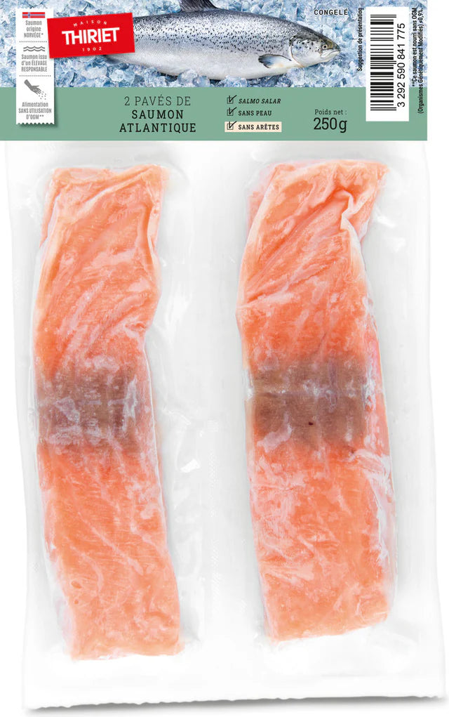 Maison Thiriet Atlantic Salmon Steaks  - 250 G