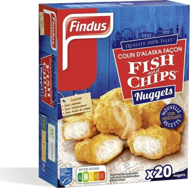 Findus Extra Crispy Fish Nuggets  - 490 G