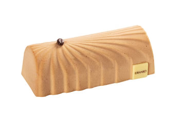 Erhard Frozen Log Cake Vanilla Coffee Erhard - 410 g
