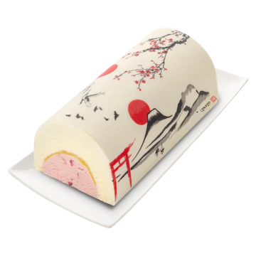 Erhard Frozen Log Cake Yuzu Sakura Erhard - 460 g