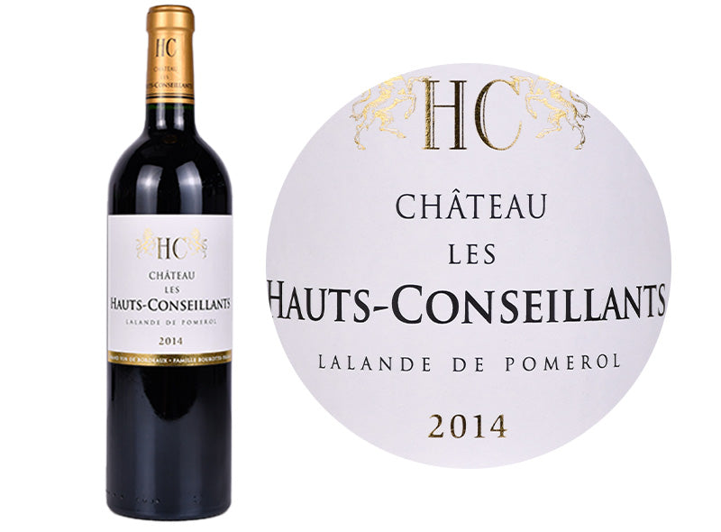 Ch. Les Hauts Conseillants Red Wine Lalande Pomerol 2014  - 75Cl
