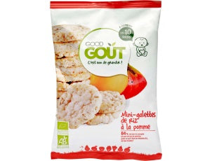 Good Gout Mini Rice Cakes With Apple  -  40 G