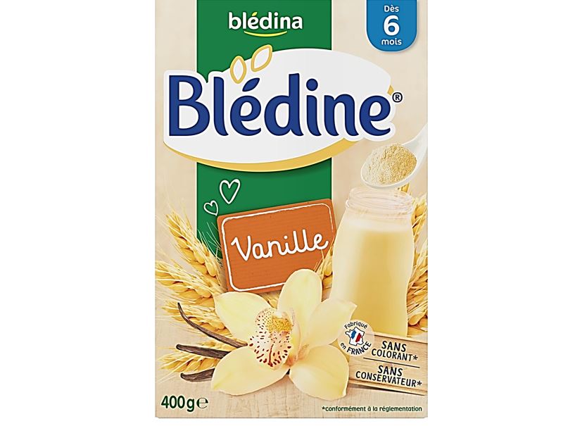 Bledina Vanilla Baby Cereal 6M  - 400 G