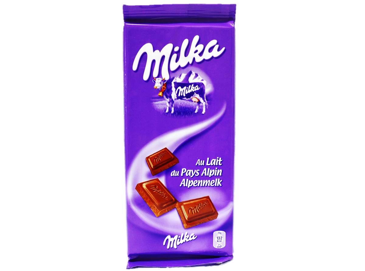 Milka Alpine Milk Chocolate  - 100 G