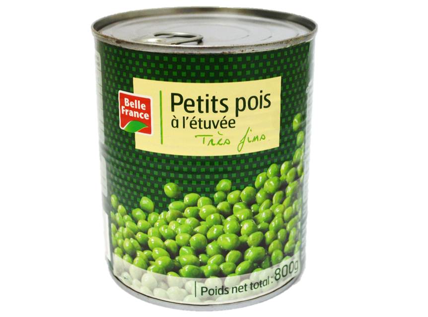 Belle France Very Fine Garden Peas  - 800 G