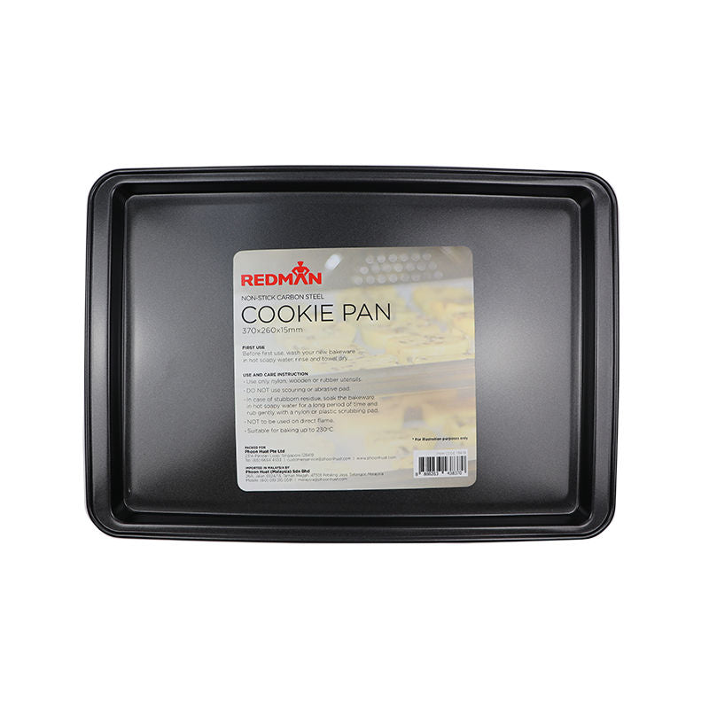 Redman Non-Stick Baking Tray 37X26X1.5Cm - 1 Pc