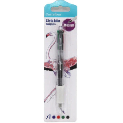 Carrefour 4 Colour Ballpoint Pen - 1 PC