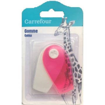 CarrefourLpd - Pink Cover Eraser/Carrefour  - 1 Pc