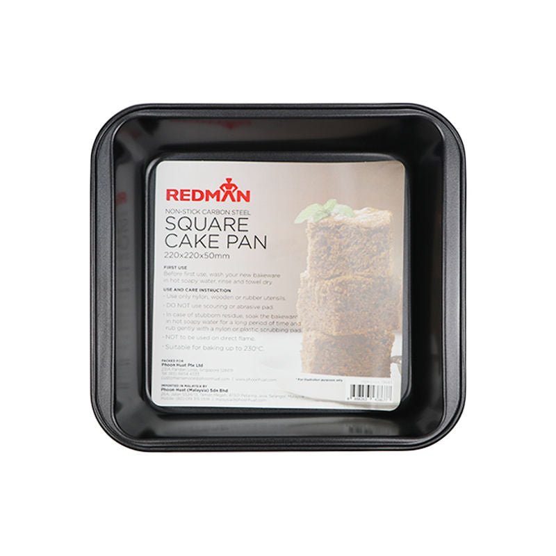 Redman Pan Cake Square 22X22X5Cm - 1 Pc