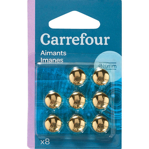 Carrefour 8 Magnets 10Mm  -  8Pc