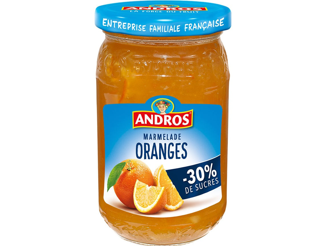 Andros Low Sugar Bitter Orange Jam  - 350 G