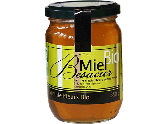 Besacier Organic Flower Honey  - 350 G