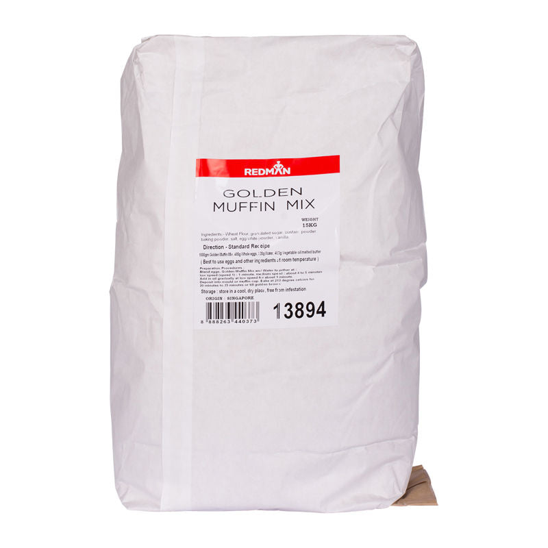Redman Premix Muffin Golden/Redman - 15 Kg
