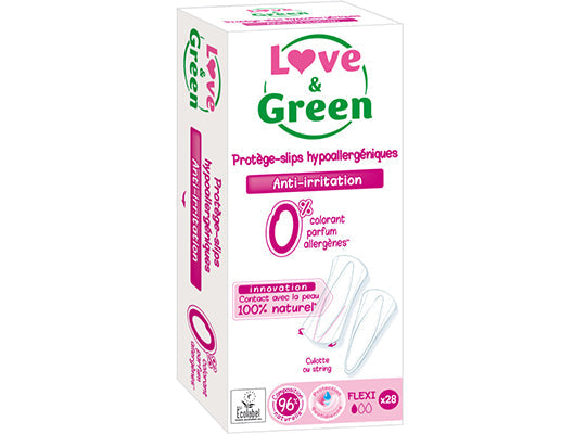 Love Green Ecological Flexi Panty Liners  - 28Pc