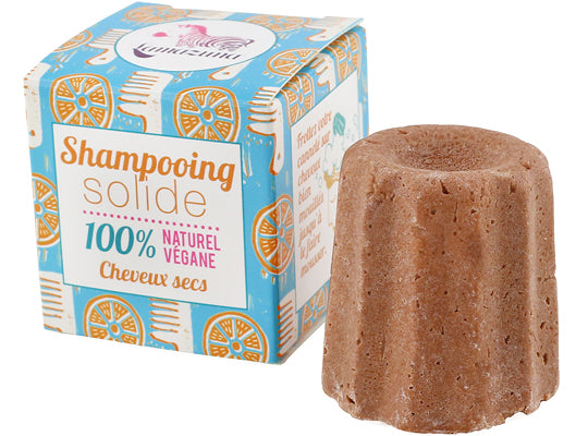 Lamazuna Orange And Argan Solid Shampoo  -  55 G