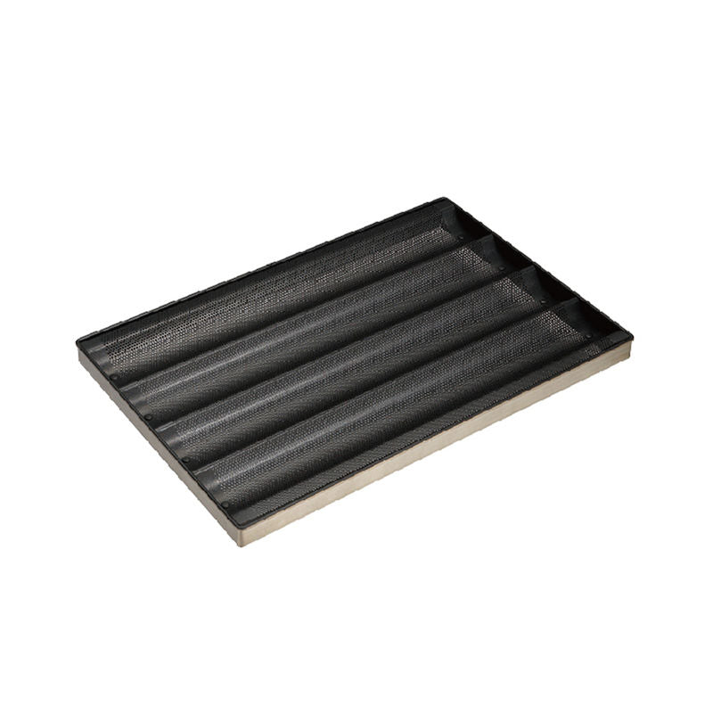 Sanneng Baguette Baking Pan 4 Rows  - 1 Pc