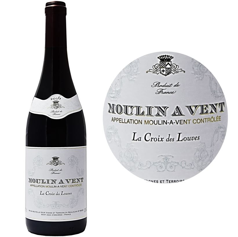 La Croix Des Louves Gamay Moulin A Vent Red Wine  - 75Cl