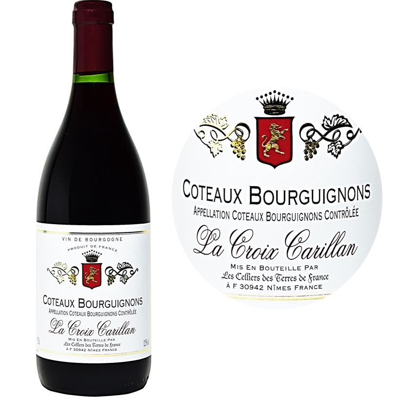 La Croix Carillan Pinot Noir Coteaux Bourguignons Red  - 75Cl