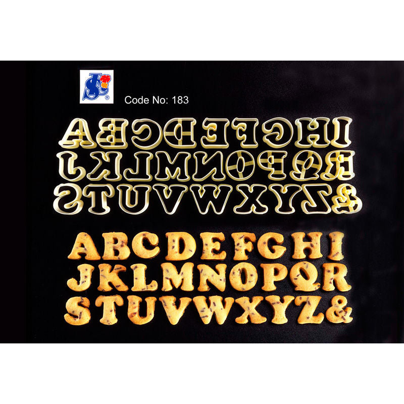 Sin Lian Cookie Cutter Alphabets  -  183