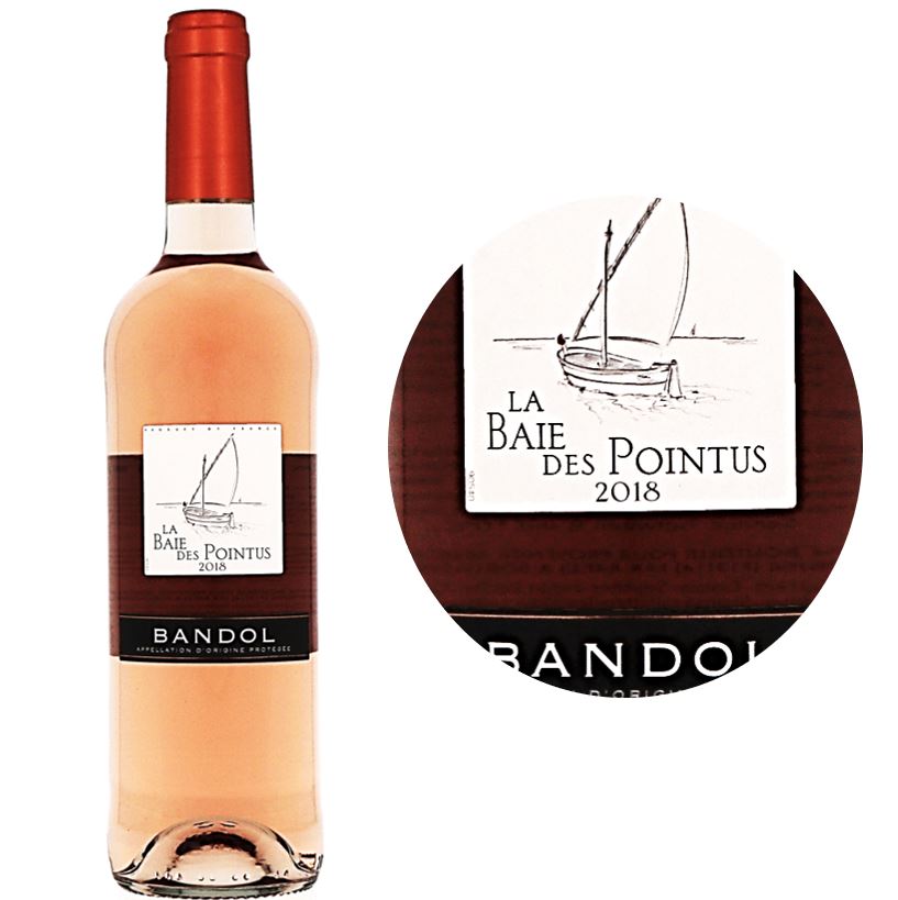La Baie Des Pointus Mourvedre Bandol Rose Wine  - 75Cl