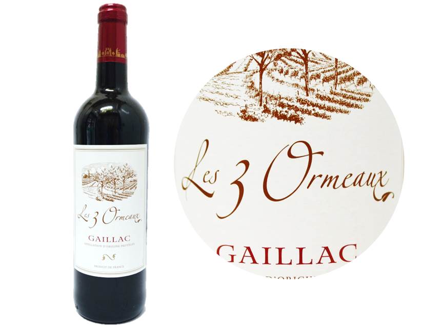 Les 3 Ormeaux Red Wine Gaillac Braucol 2020  - 75Cl