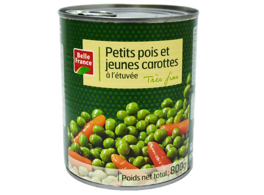 Belle France Very Fine Peas And Carrots  - 800 G